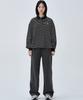 MALOUPE 2305 Pigment Barrel Fit Sweatpants (Dark Gray)