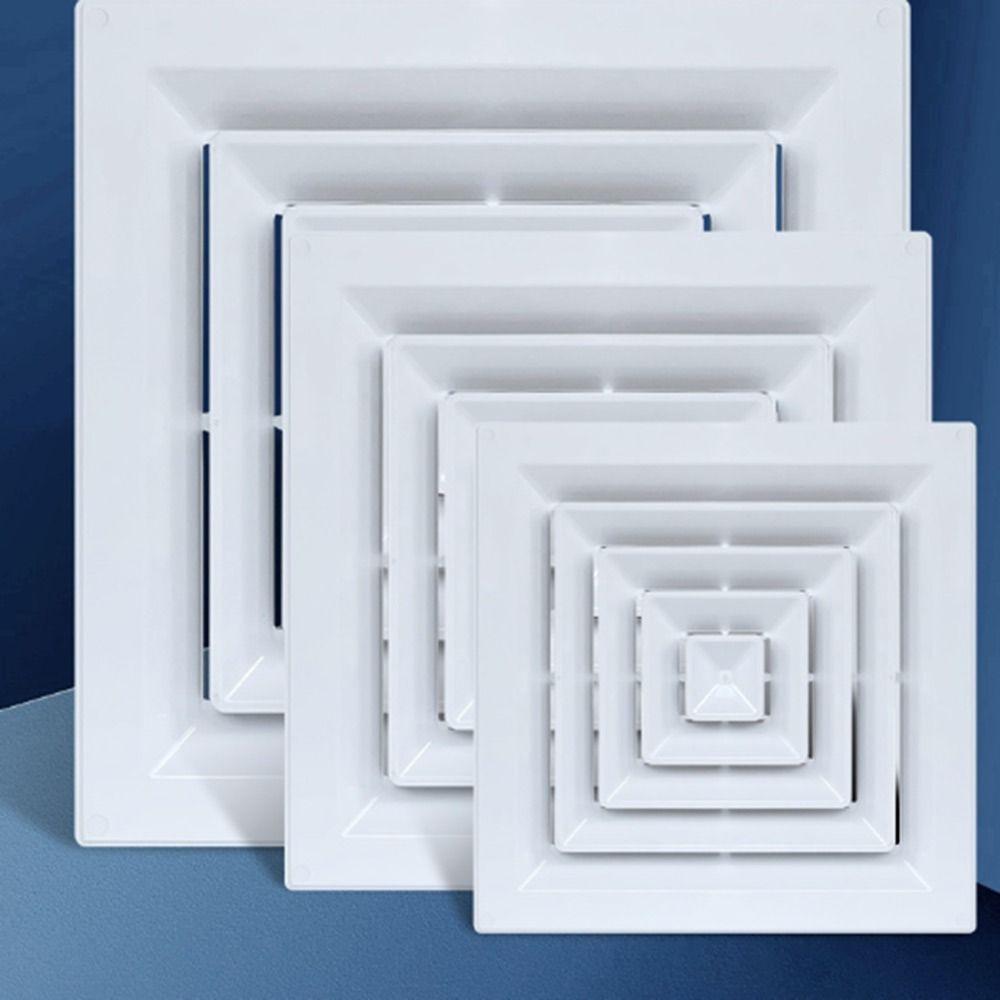 Square Ceiling Diffuser Ducting Ventilation Grill Cover  for Outlet Vent Accessories