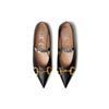 Horsebit Ballerina Shoes Women's 621161 1RH00 1000