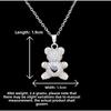 Heart-shaped Titanium Steel Necklace for Women, A Necklace That Symbolizes Love and Elegance, Suitable for The Collarbone. Necklace Accessory.
