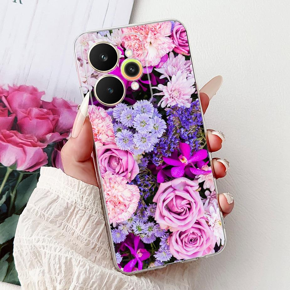 For Realme 15 Case Realme15 Pro RMX5101 Luxury Fashion Painted Cover Soft Slim Phone Case For Realme 15 Pro 5G Back Cover Bumper