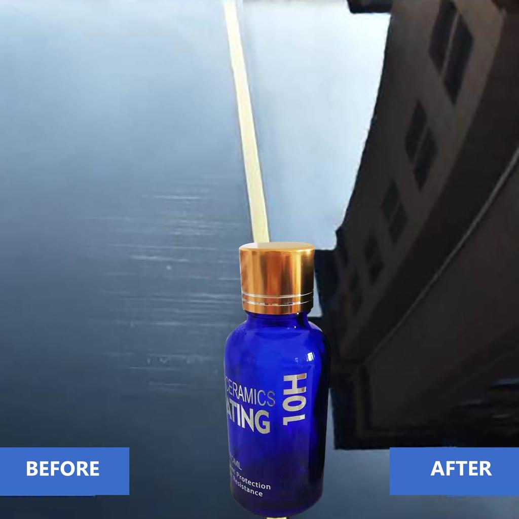 10H Ceramic Coating Kit Liquid Car Glass Coating Polishing Wax High Gloss Hydrophobicity Mirror Paint Protection Car Kit With