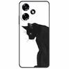 For Infinix Hot 30i NFC Case X669D Silicone Wolf Lion TPU Soft Fundas For Infinix Hot 30i X669C Hot30i 2023 Protector Black Capa