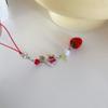 Stylish Keyring Pendant Sweet Phone Charm Perfect for Shopping and Dating