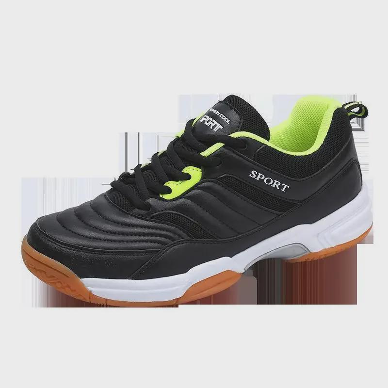 New Low-Top Badminton Shoes - Stylish Unisex Thick-Soled Tennis Footwear for Spring & Summer
