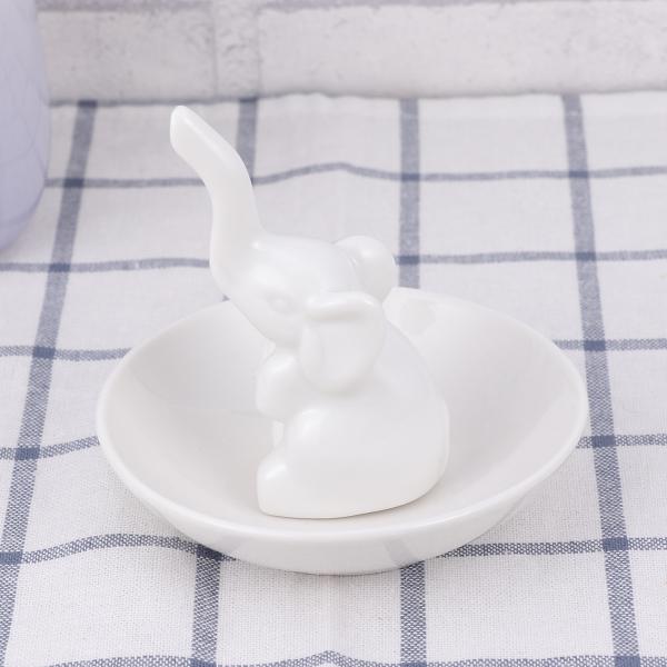 Buy Ceramic Elephant Jewelry Dish Tray Earring Bracelet Ring Necklace