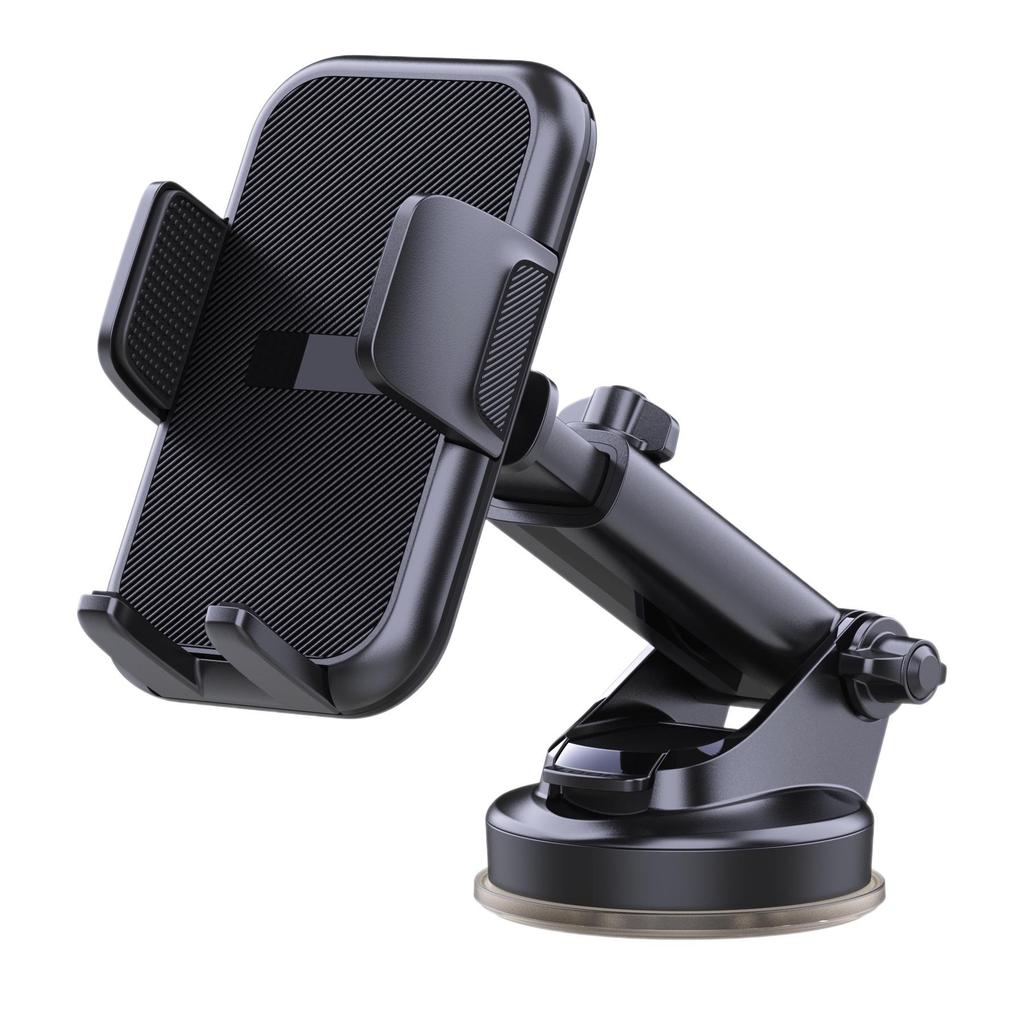 Multi-Functional Car Phone Holder with Suction Cup, Universal Dashboard Mount & Rotation