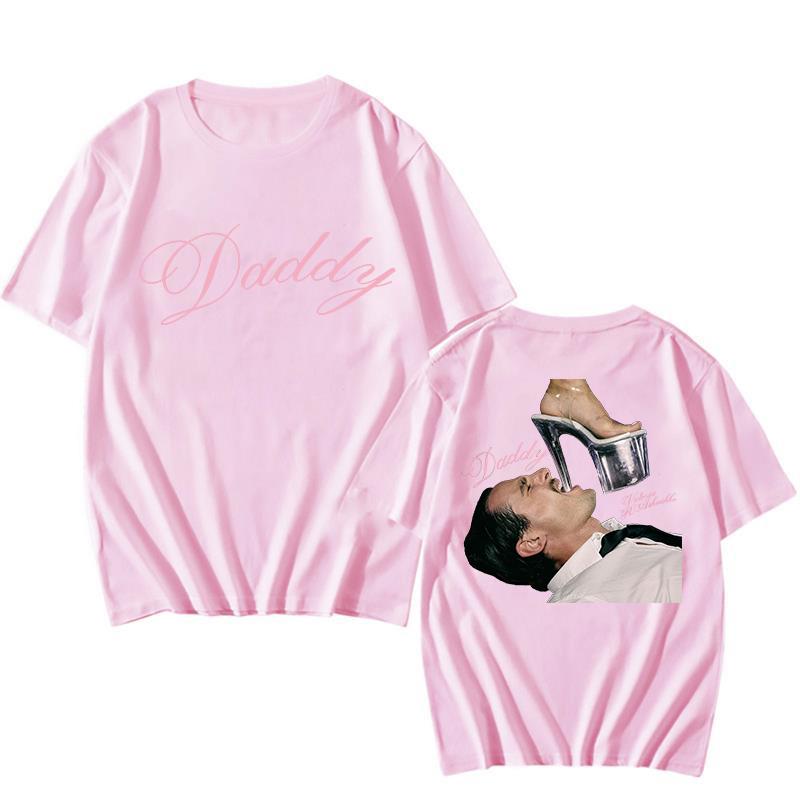 Ashnikko Victoria DADDY 2025 Hip Hop Novelty T-Shirt Pure Cotton TShirt Short Sleeve Summer Men Women Aesthetic Tops Tee Clothes