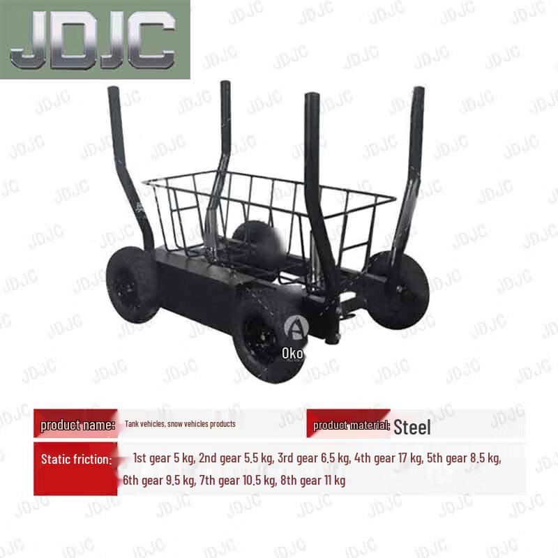 Wheeled Magnetic Resistance Training Sled