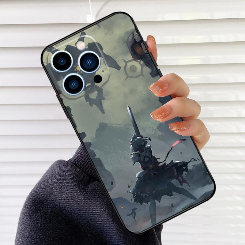 Anime Spiel Genshin Impact Handyhülle Für iPhone 16 14 13 12 11 15 17 Pro Max mini 15 16 Plus 16e 17 Air Cover Fundas