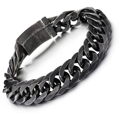 European And American Street Fashion Titanium Steel Bracelet Men 'S Riding Whip Chain 