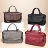 Women's Bag Large Capacity Premium Feeling First Layer Cowhide Women's Shoulder Messenger Bag Casual Handbag Women