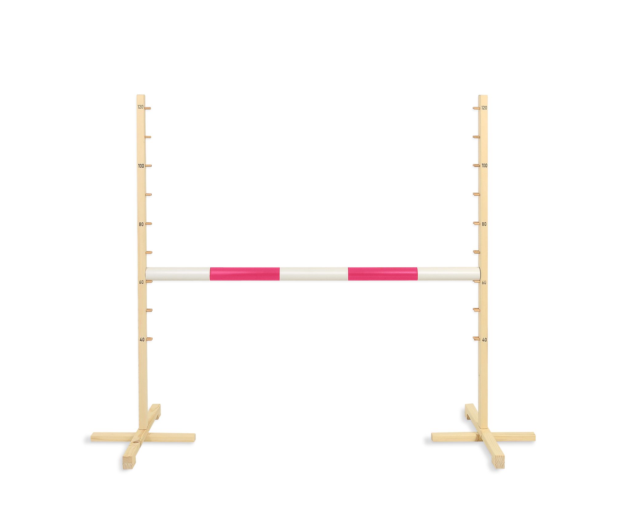 Prekážka na skákanie pre Hobby Horse 120 cm, ružová tyč