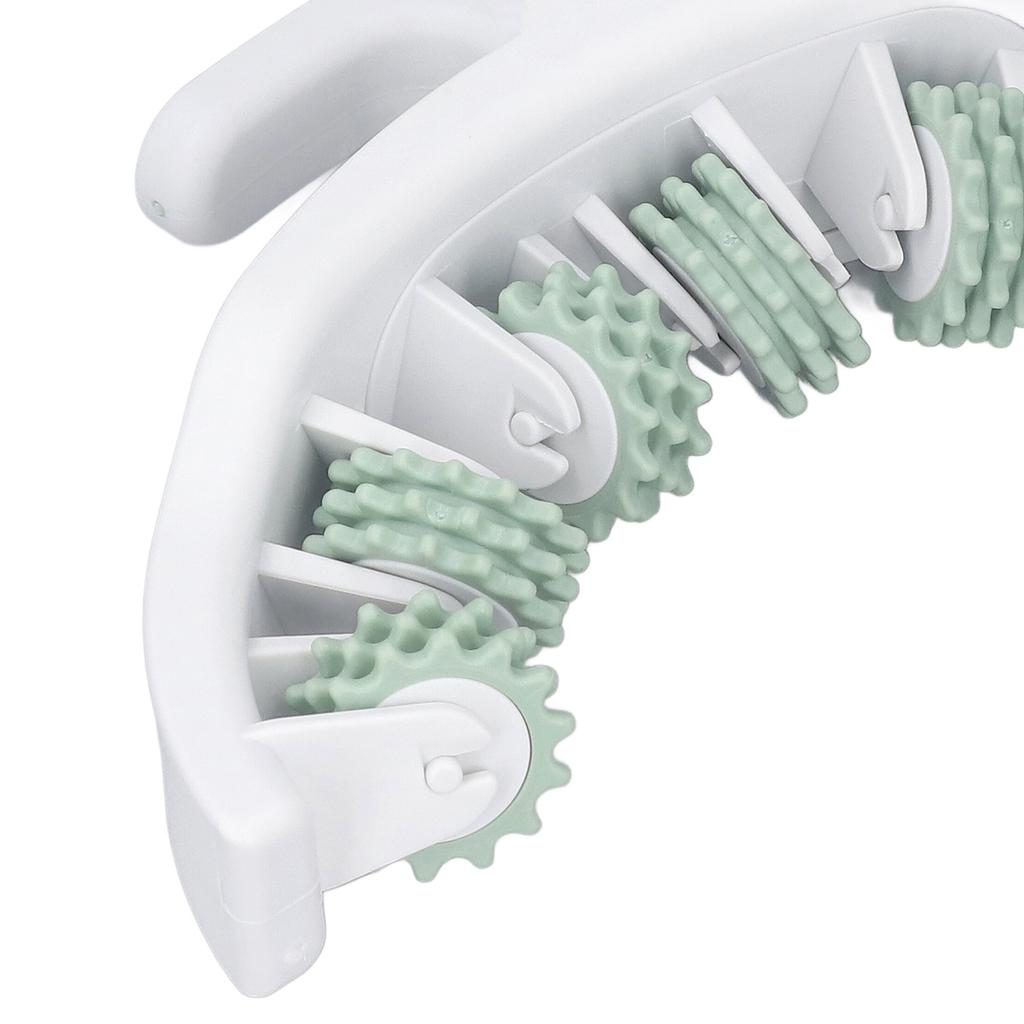 Manual Cellulite Massager Detachable Handle Adjustable Manual Ring Massager Roller for Home Yoga