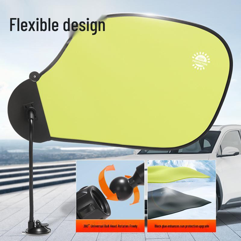 Autofenster-Sonnenschutzvorhang: Vollbereichs-Wärmedämmung und Sonnenschutz-Visier