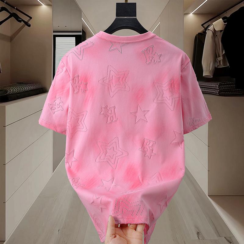 4XL-11XL Plus Size Tops Summer Oversize T-shirts Man Vintage Clothing Fashion Short Sleeve Tee