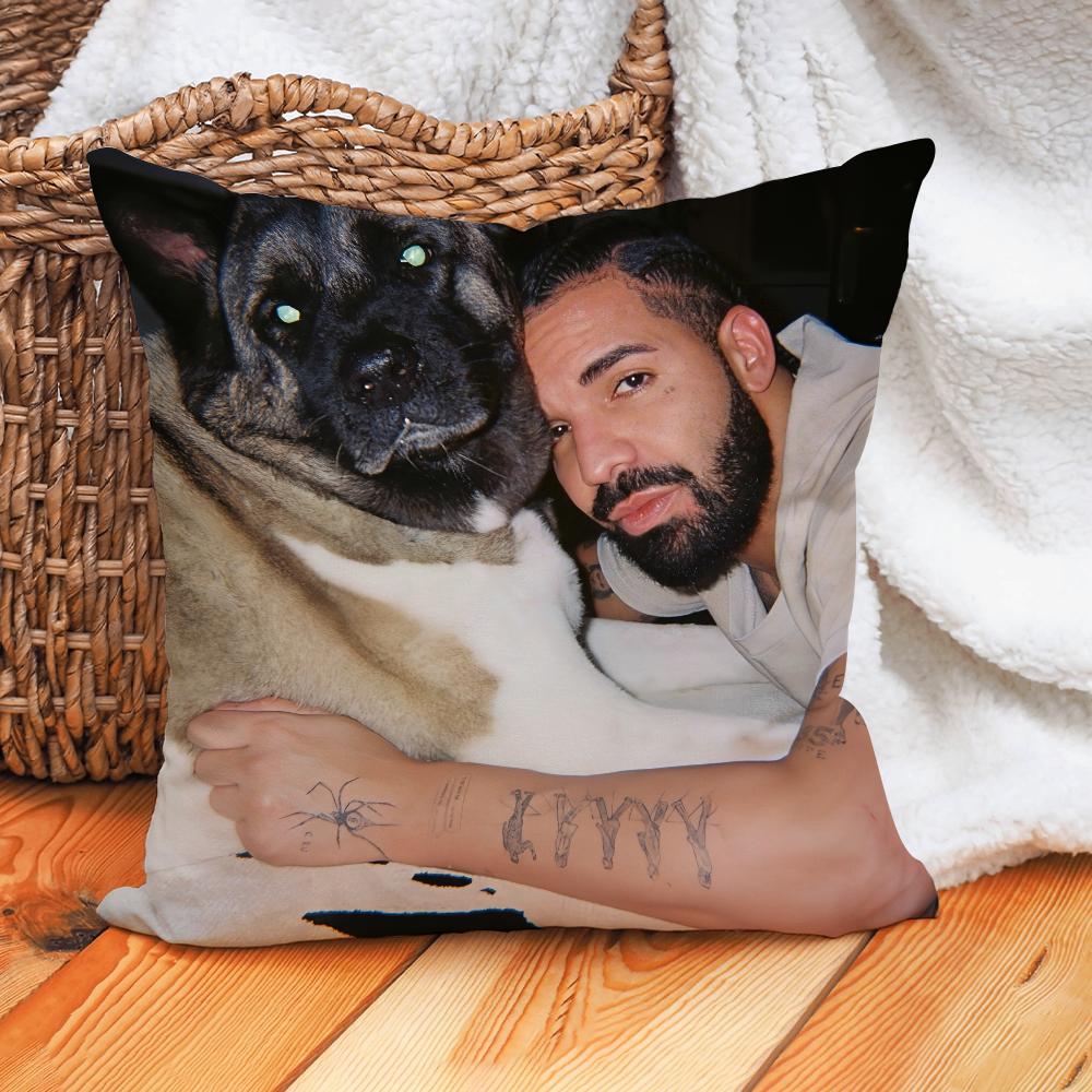 Rapper Drake Iceman Pillow Case Home Decoration Cushion Cover Suitable For Office Sofa Bedroom Car