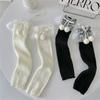 Lolitas Plush Ball Ruffle Frilly Leg Warmers Knitted Leg Sleeves Goth Crochet Ankle Heap Socks JK Uniform Foot Cover