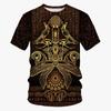 Summer Ancient Egypt 3D Print T-Shirts Streetwear Fashion Harajuku Casual Oversized O-Neck Men's T-shirts
