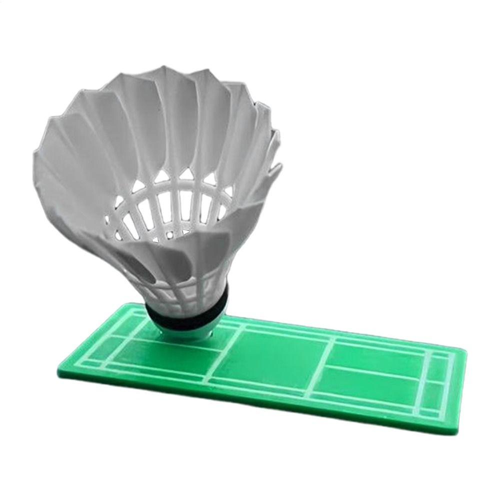 Sports Interior Rotating Badminton Ornament 360 Rotating Shuttlecock Dashboard Decor For Vehicles