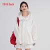 Duck Duck 2026 Women's Slimming Short Hooded Jacket - Lightweight, Versatile Couple's Spring/Summer Outdoor Wear