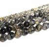 4mm 6mm 8mm10mm Doğal Siyah Ejderha Taş Kristal Boncuk DIY Takı Hediye