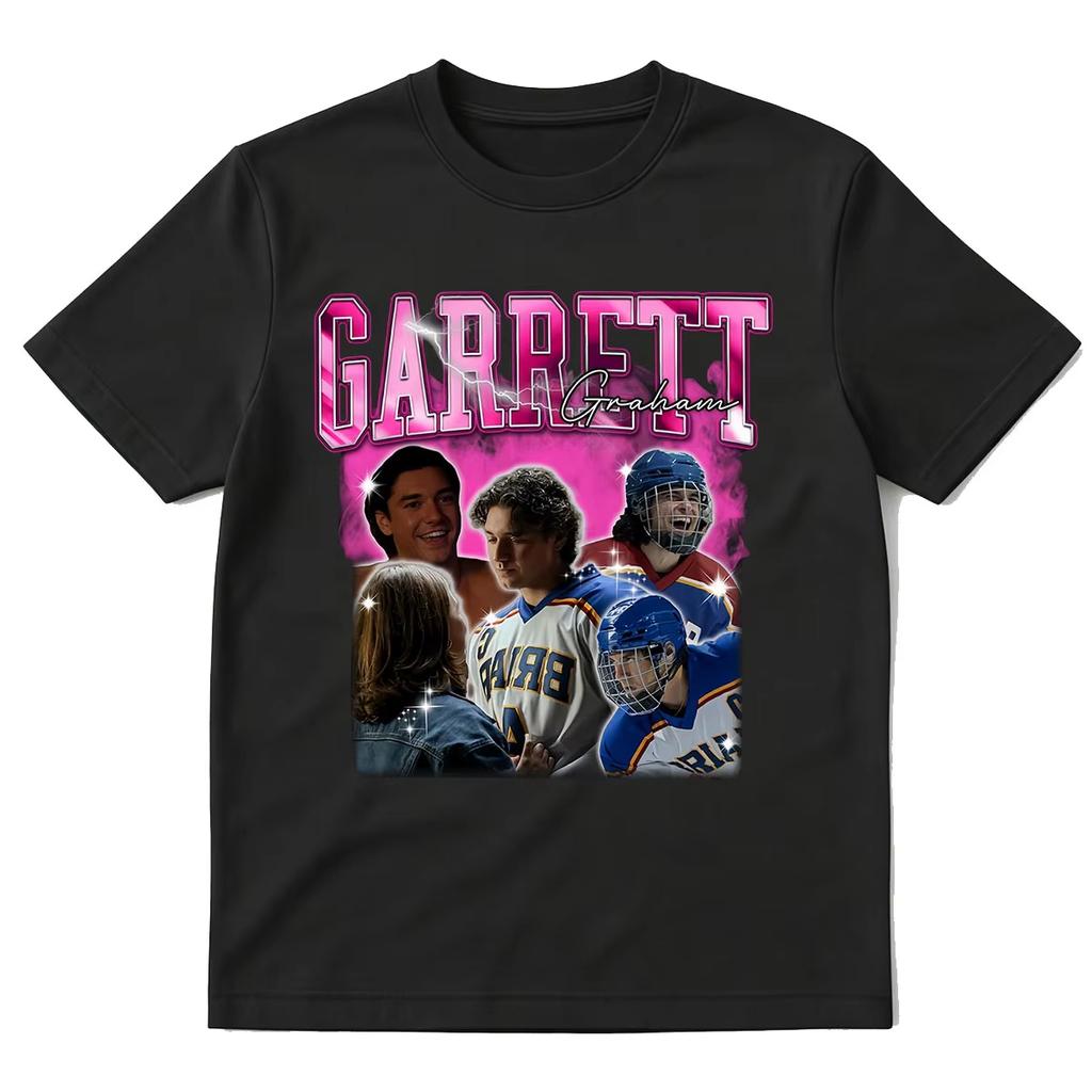 2026 Sommer Heißer Verkauf Außerhalb des Campus Garrett Graham Grafik T-Shirts Briar University Eishockey T-Shirt Unisex Lässig Outdoor Baumwoll-T-Shirt