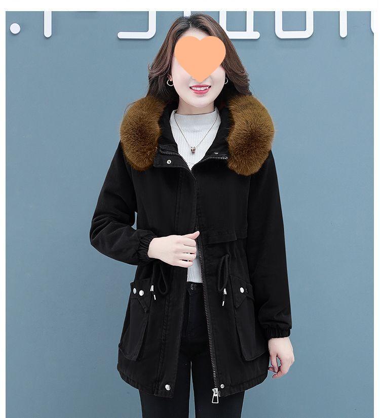 Women's Winter Velvet-Thickened Cotton Coat: 2026 Fashion, Cold-Resistant, Warm Mother's Jacket