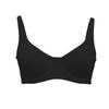 Zeriluna Underwire Support Bra Without Padding Simple, Barely-there Comfortable Push-up Skin-friendly Elastic Wide-strap Bra