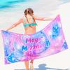 Microfiber Beach Towel Sand Free Travel Pool Towel for Adults Mermaid Beach Blanket Thin Quick Dry Super Absorbent Oversized Large Lightweight Towels