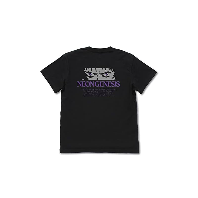 [Official] COSPA EVANGELION "Goodbye, all Evangelions." T-shirt BLACK L