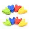 Pet Led Silicone Rubber Pendant Safety Flashing Glow Light Blinking Led Collar Luminous Pendant For Pet Cat Puppy Necklace