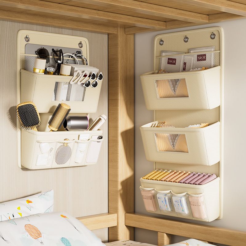 Hängender Aufbewahrungsorganizer Oxford-Gewebe Wandmontierter Organizer Bohrfreie Installation Unterwäsche Socken Organizer Zuhause Wohnheim Schrank Aufbewahrungstasche