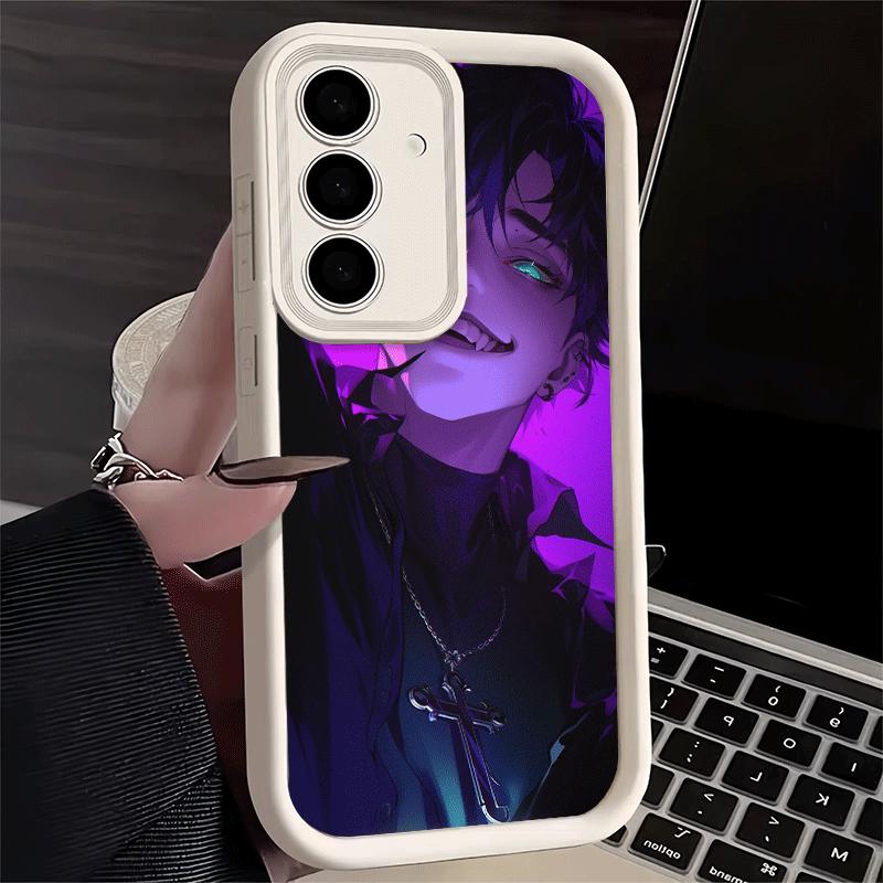 Devil Bad Boy Anime Style Soft Phone Case for Samsung Galaxy S26 Ultra S25 Edge S24 S23 S22 Plus S21 S20 FE 5G Shell Silicone Fu