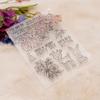 1Pc Clear Stamp Silicone Stamp Seal Album Decors Craft 3D Scrapbooking Photo Journal Album Decorations Stamp Card Making
