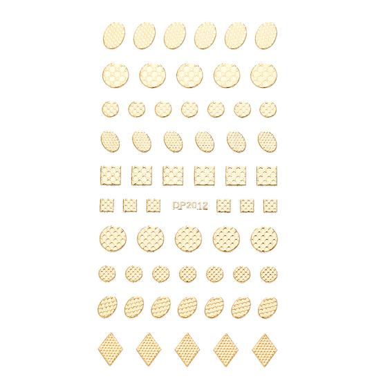 Nail Sticker Geometry Shape Eco-Friendly Nail Tools