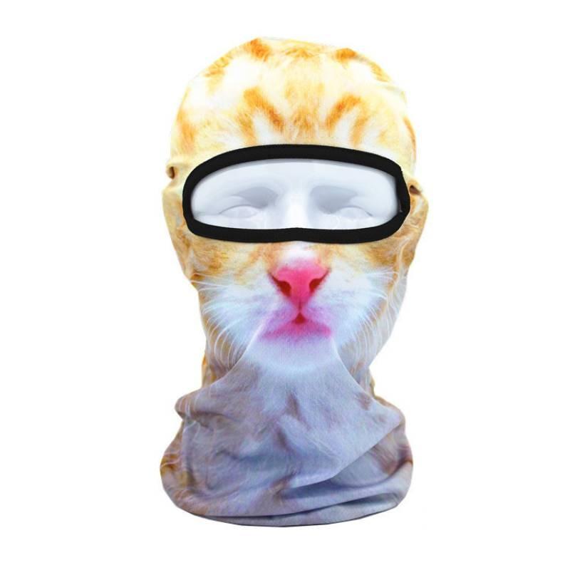 3d Face Mask For Outdoor Sports Stylish Breathable Uv Protection For Cycling And Fishing