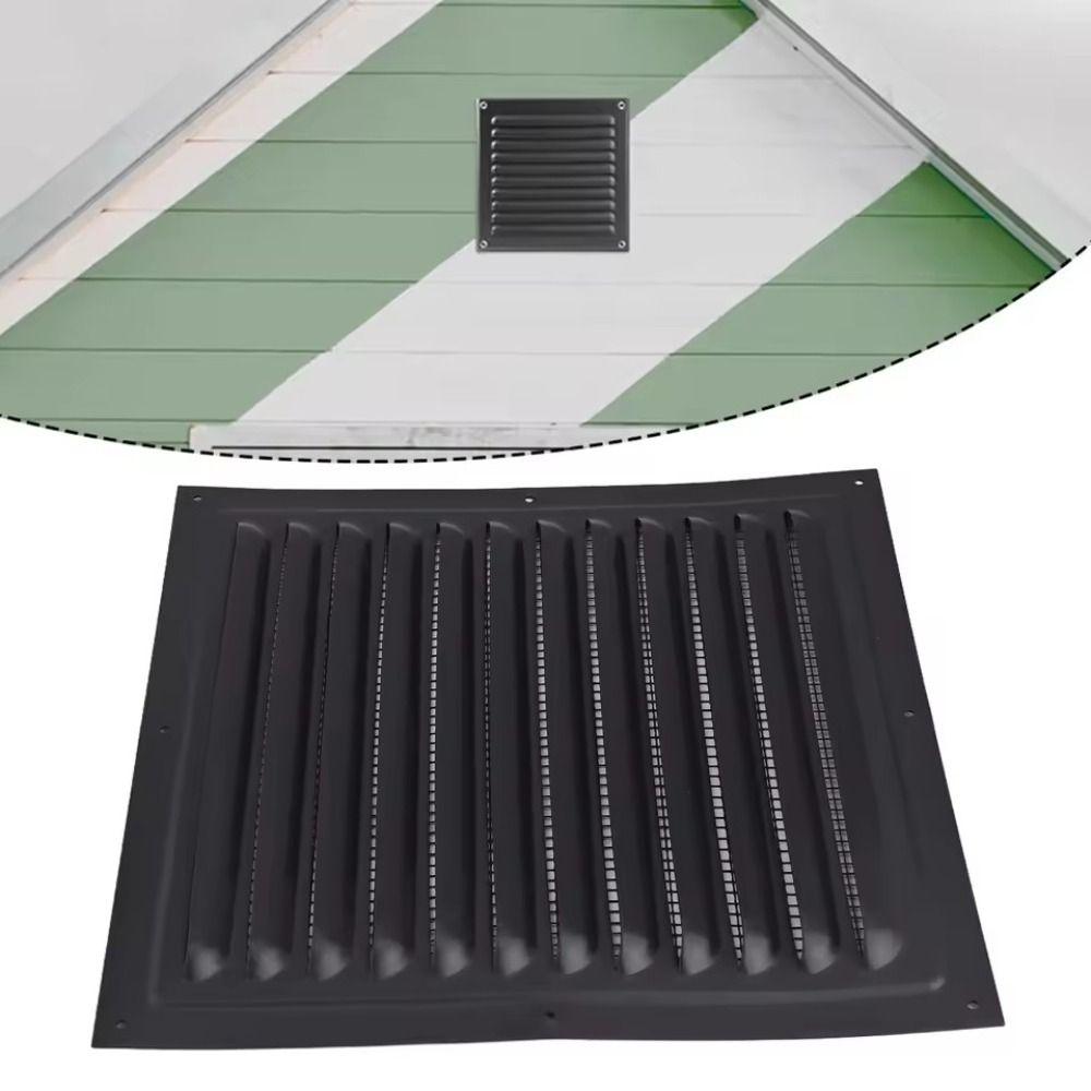 Heating Cooling Vents Plate Ventilation Cover Aluminum Alloy Insect Screen Cover Air Vent Grille
