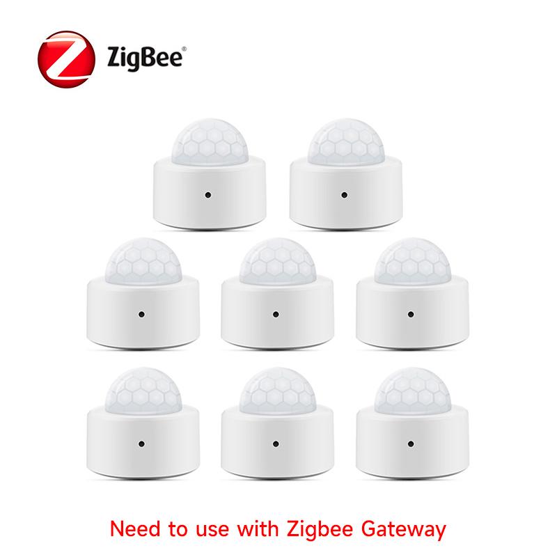 Tuya Zigbee PIR Motion Sensor Human Body Infrared Detector Home Security Alarm Movement Detection Sensor Works With Smart Life