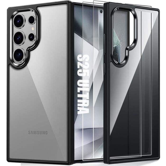 Coque de téléphone - Samsung - Galaxy S25 Ultra - Protection Antichoc - Anti-Rayures - Rigide Transparent