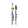 Waterproof Colored Metal Graffiti Marker: Non-Fading White Oily Paint Pen for DIY and Tire Repair
