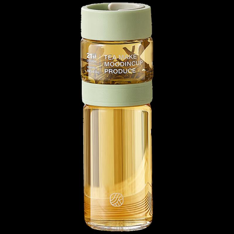RELEA Tea Infuser Glass Cup