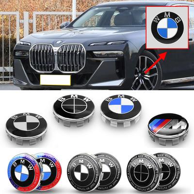 4Pcs 56mm 68mm ABS Car Wheel Center Caps For M E46 E90 F10 F30 E87 F20 G20 E60 E39 E92 F11 F31 E61 F25 E36 X3 X5 Accessories