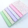 Small Floral 50x160cm Cotton Patchwork Cloth, Printed 100% Cotton Twill Fabric,DIY Sewing Quilting Fat Quarters Material For