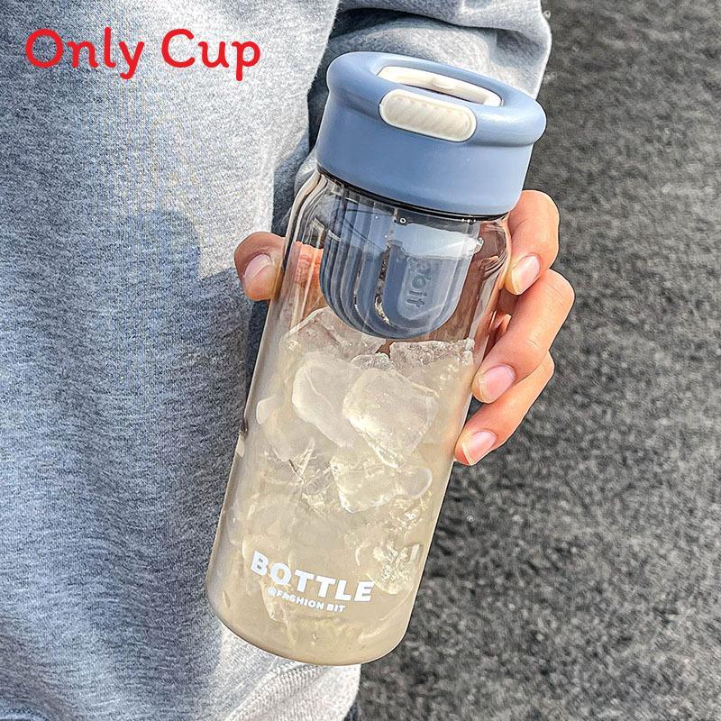 Minimalist Japanese Style Travel Tea Water Bottle With Detachable Infuser For Sports And Outdoor Use