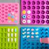 Gummy Bear Molds Silicone Mini Chocolate Candy Mold Including Dinosaur Bear Hearts Donut Fruit Shape Candy Silicone Moulds