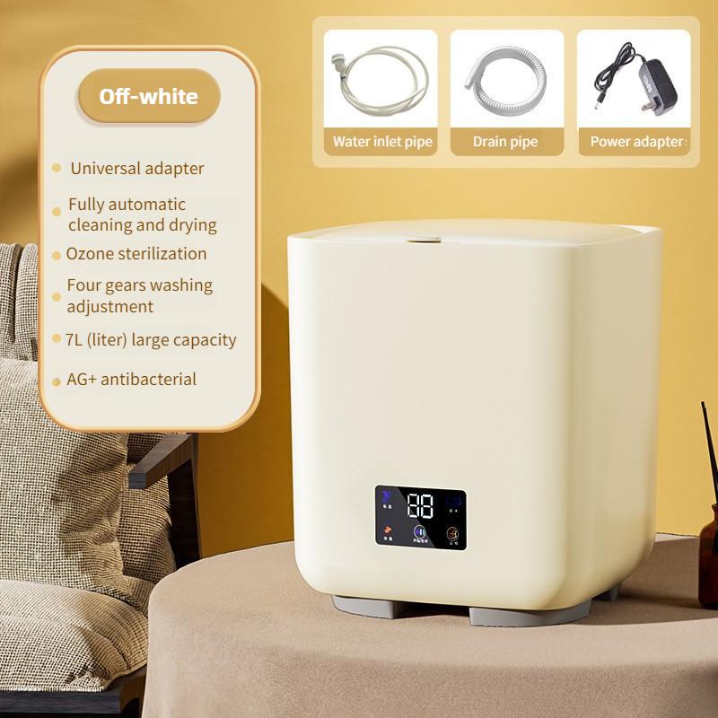 Automatic Mini Electric Washing Machine Household Clothes Elution Integration Machine Dormitory Small Laundry Equipment