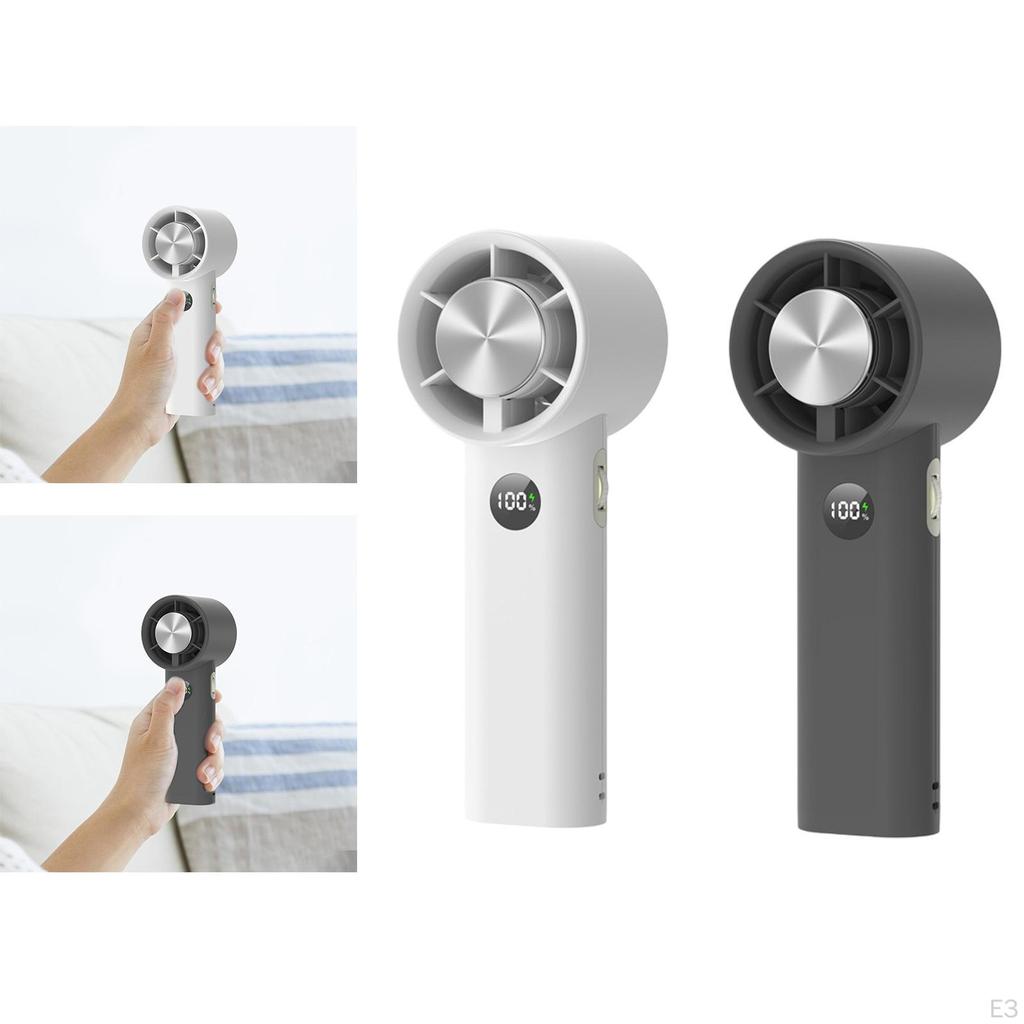 Mini Cooling Fan Portable Handheld 100 Speed Adjustable Small Personal for Home