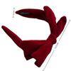 Velvet Large Bowknot Hairband Anti-slip Hair Hoop Fashion Women's Hairband  Hair Accessory