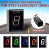 For Kawasaki Z750 Z1000 Z-750 Z-1000 2007 2008 2009 Motorcycle Gear Indicator Speed Digital Display Meter Ecu Plug Accessories